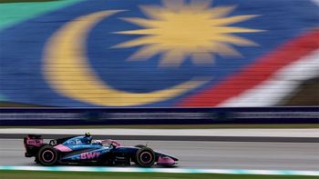 Franco Colapinto quedó 22º en el primer día de entrenamientos para el Gran Premio de Bahrein en Sepang