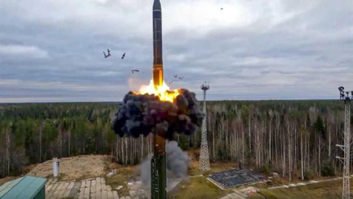 Rusia ensayó el miércolesúltimo su respuestaa un ataque nuclear en un ejercicio que involucrósubmarinos