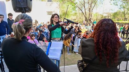 El Centro Comunitario de barrio Evita también estuvo de festejos