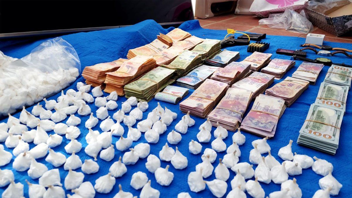 La FPA incautó 11 kilos de cocaína en los allanamientos en Córdoba.