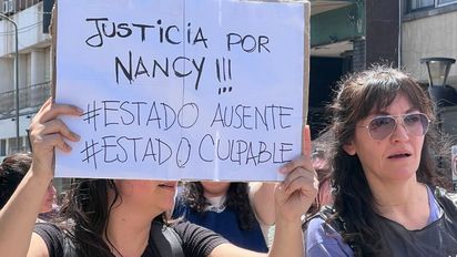 La UEPC se movilizó por el femicidio de Nancy Godoy: 