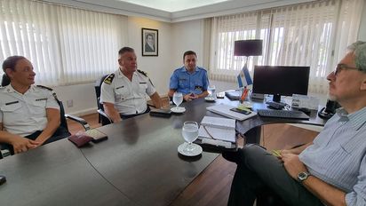 Deheza y Carnerillo: intendentes y la Policía se reunieron para trabajar en prevención y seguridad