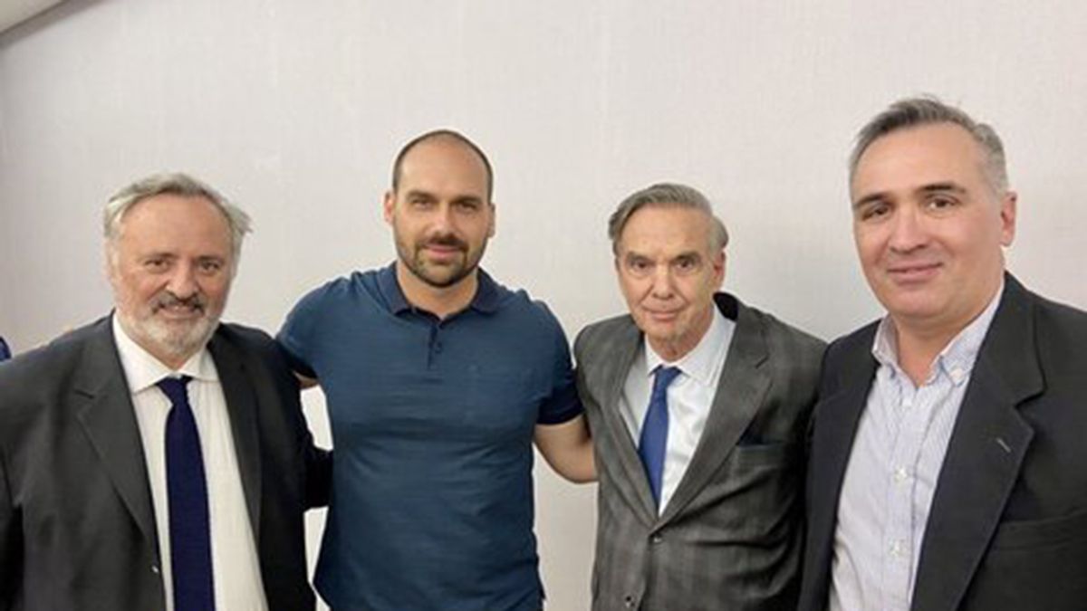 El diputado brasileño Eduardo Bolsonaro