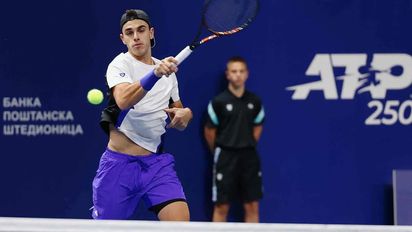 Francisco Cerúndolo se metió en los cuartos de final del ATP de Belgrado