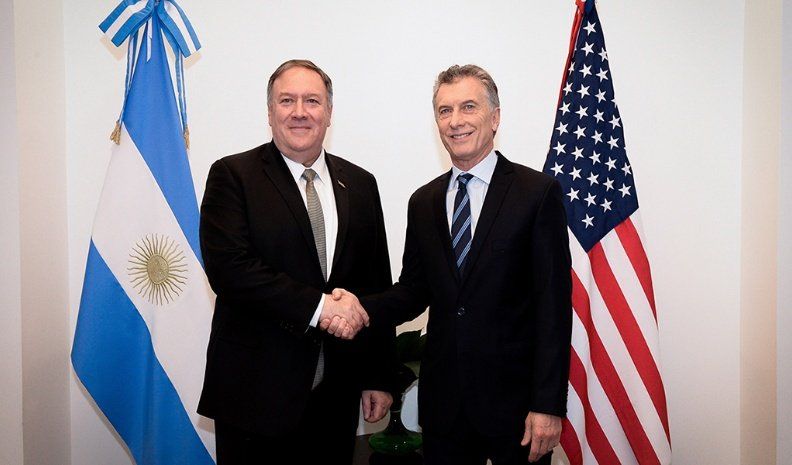 El Presidente recibió al secretario de Estado norteamericano Mike Pompeo