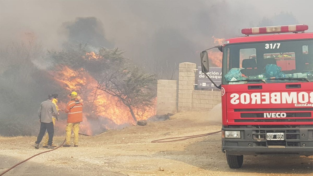 Las condiciones siguen generando riesgo elevado de incendio en Córdoba.