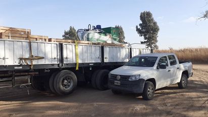 Con una prensa, buscan sanear la planta regional de basura de Huinca
