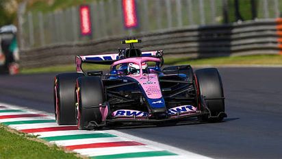 Franco Colapinto noveno en el Gran Premio de Italia en gran recuperación luego de un fuera de pista