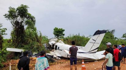 Avioneta estrellada en el Amazonas: 14 muertos