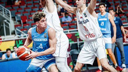 El Seleccionado U19 de Argentina cayó ante Serbia ajustadamente