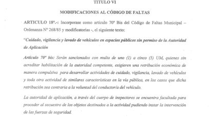 La Municipalidad quiere aplicarles multas de casi 386 mil pesos a los