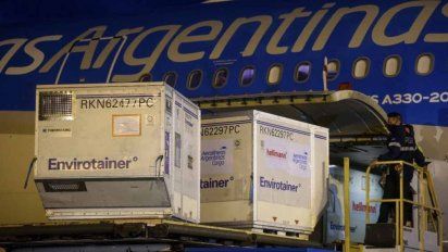 Llegaron al país 768 mil dosis de vacunas Sinopharm desde China