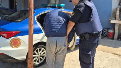 Arrestan a un trabajador rural por agresión y amenazas