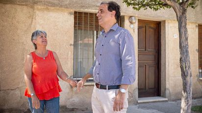  Llamosas recorrió el adoquinado del sector oeste 
