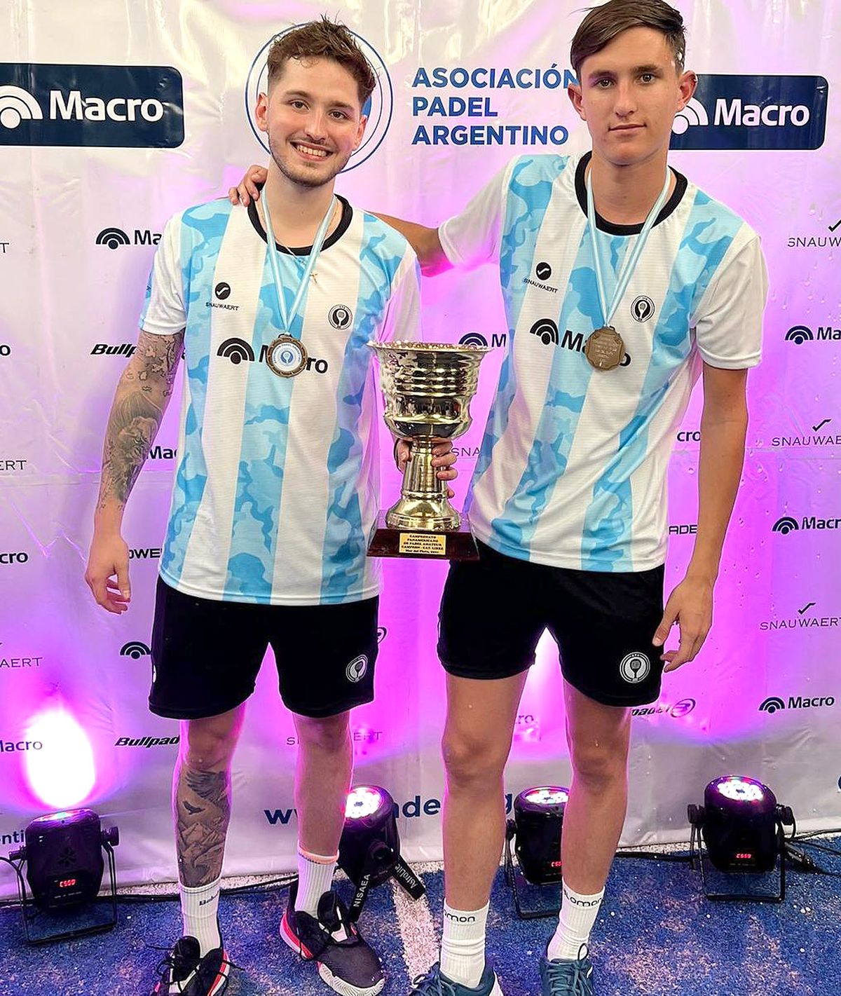 Federico Polack y Juan Ignacio Scotto obtuvieron el torneo Panamericano en Mar del Plata.