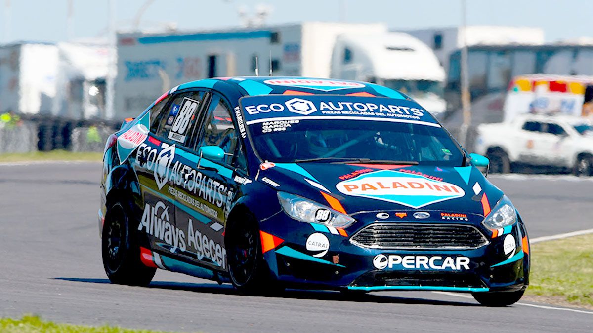El riocuartense Facundo Marques con Antonino García como piloto invitado quedaron 11º en los entrenamientos de la Clase 3 en Buenos Aires