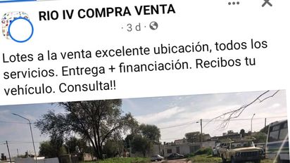 Denuncian que los imputaron por usurpar terrenos pero los siguen vendiendo como propios