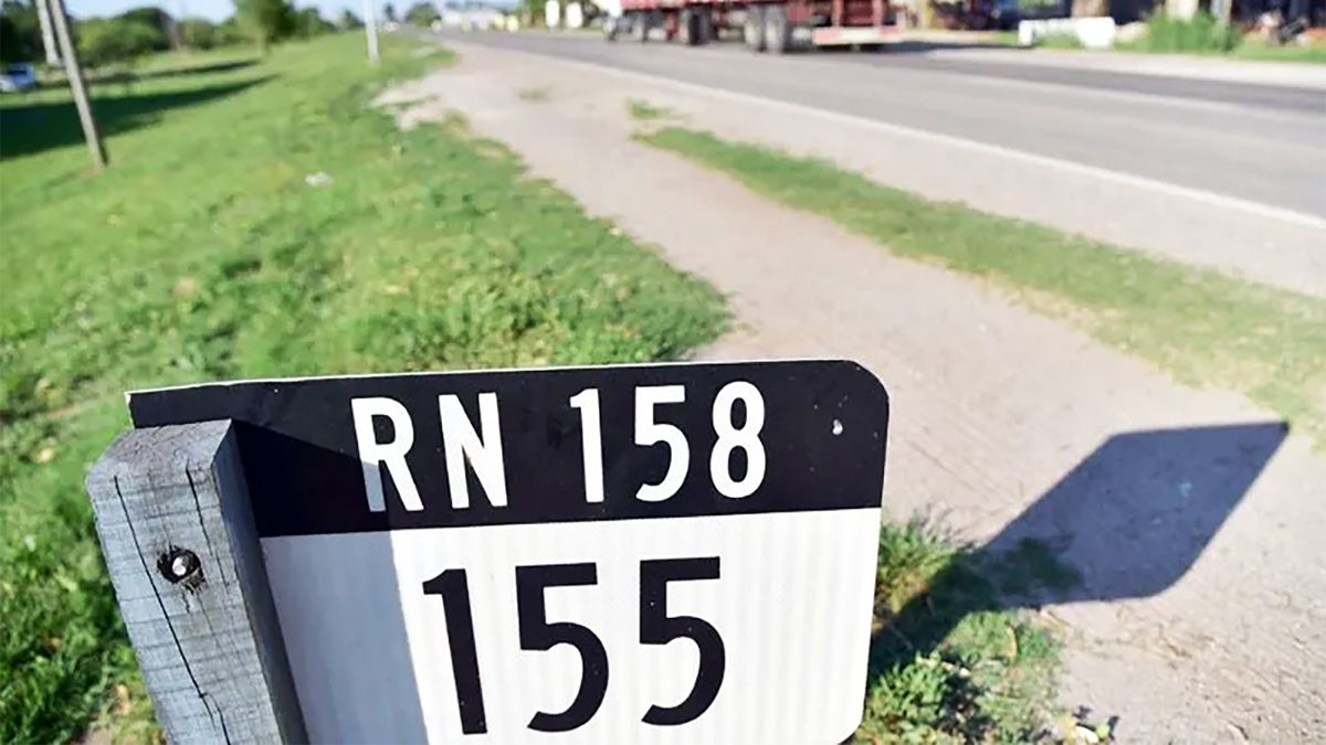 La ruta 158 se convertirá en autopista.