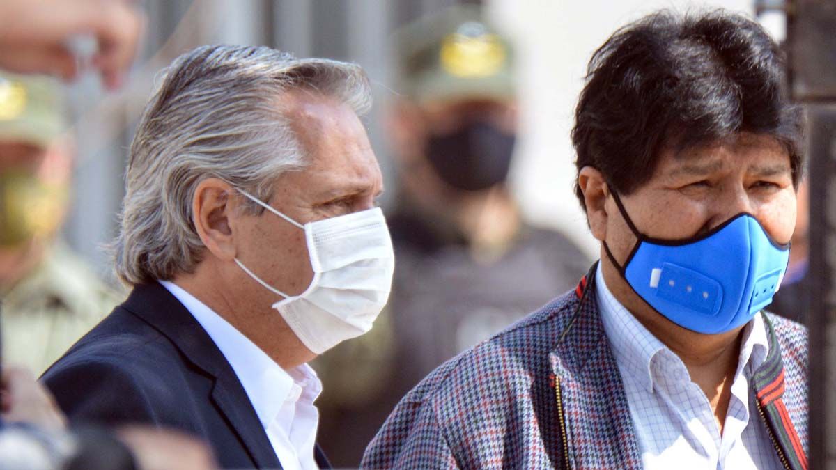 Fernández y Morales hablaron de reivindicar la Patria Grande.