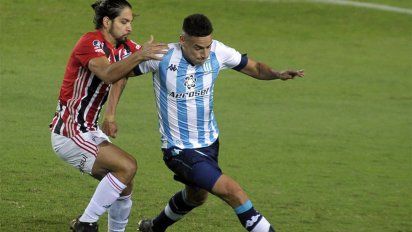 San Pablo, de Hernán Crespo, goleó a Racing y se llevó el pasaje a los cuartos
