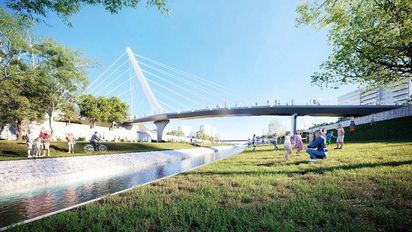 Córdoba: un puente peatonal unirá ambas márgenes del río Suquía