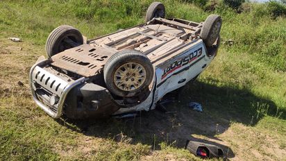 Una mujer de 44 años perdió  la vida tras un vuelco en la  zona rural de Las Peñas Sud 
