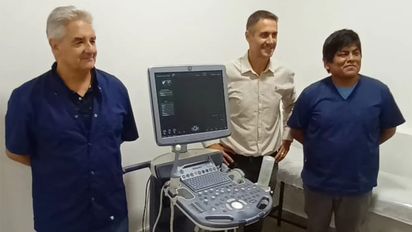 En Cabrera pusieron en marcha el servicio de ecografía en el Hospital