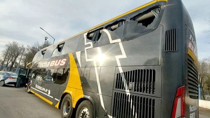 Una pasajera resultó con heridas en el rostro tras una maniobra brusca de un colectivo