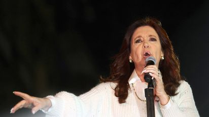 Tras los incidentes, Cristina Kirchner instó a seguidores a irse a sus casas