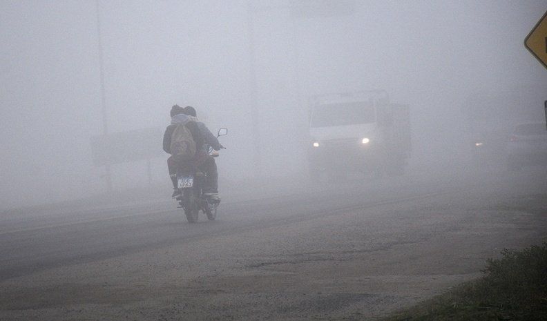 Bancos de niebla complican la visibilidad en la ciudad