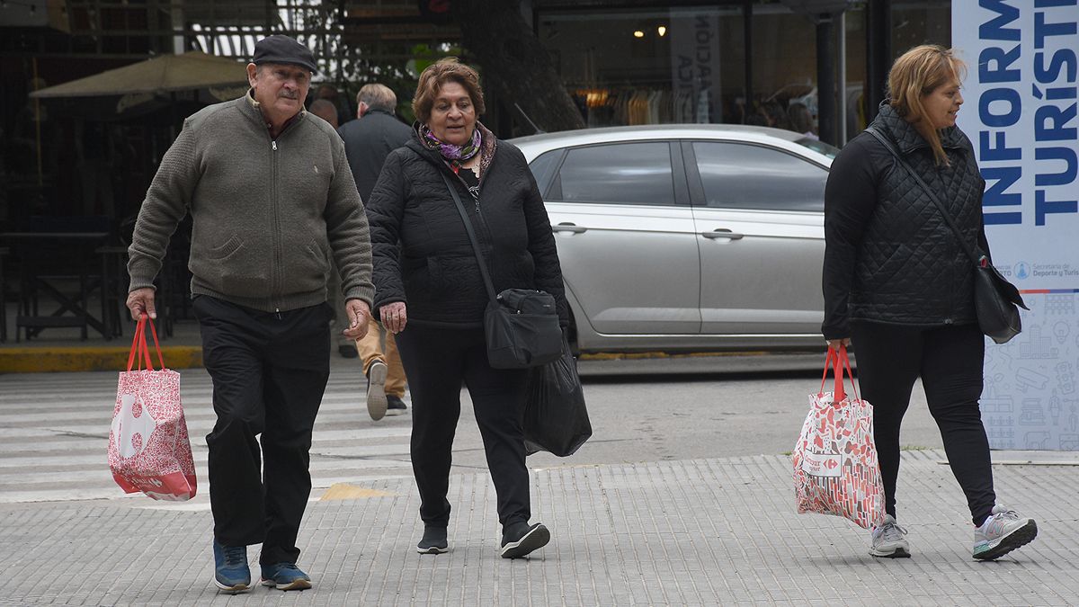El último día de marzo comenzó con un descenso de temperatura. Foto: Estela Zogbe.