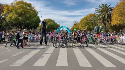 Día de las Infancias: saldrán a bicicletear por la costa