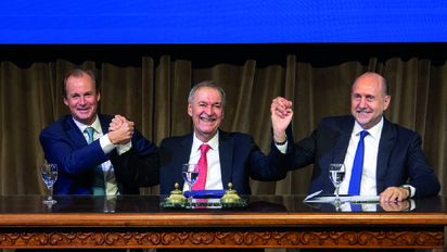 Schiaretti, Bordet y Perotti celebraron en Córdoba una reunión de trabajo de la Región Centro