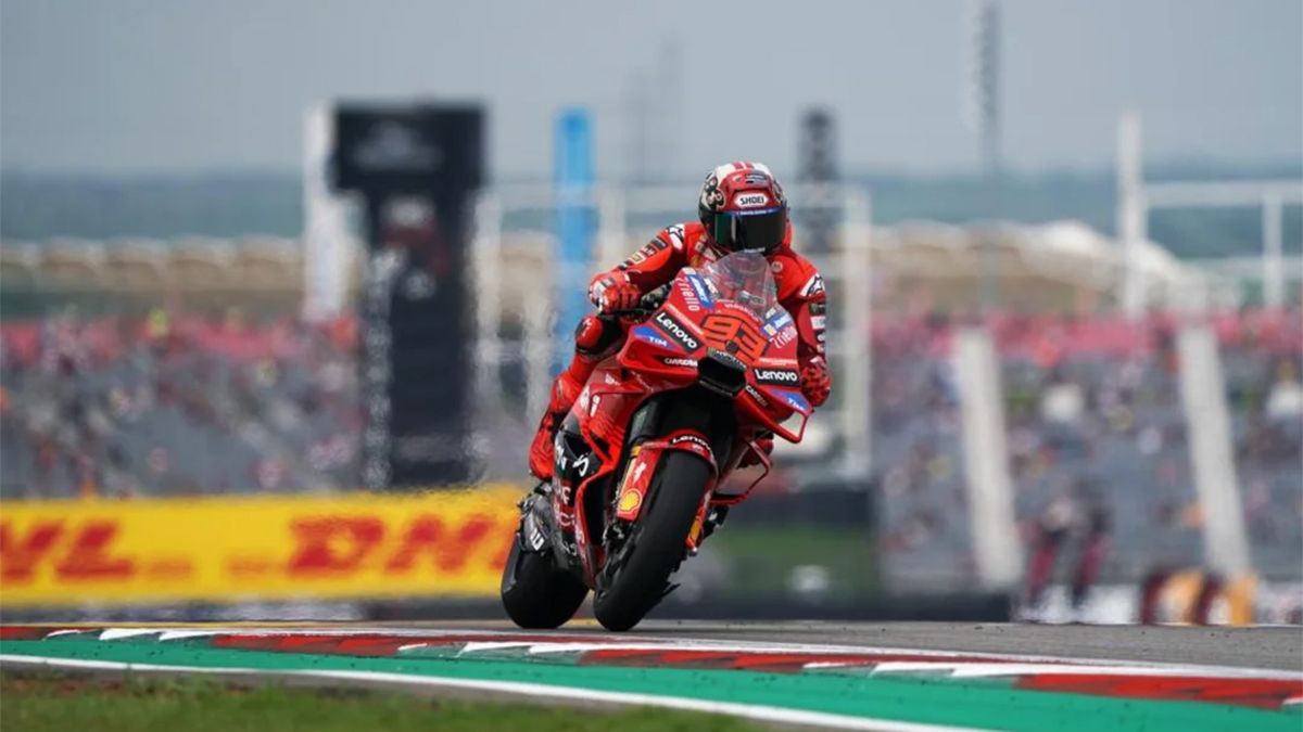 Marc Márquez sigue invicto en el 2025, ganó el Sprint de MotoGP en Austin
