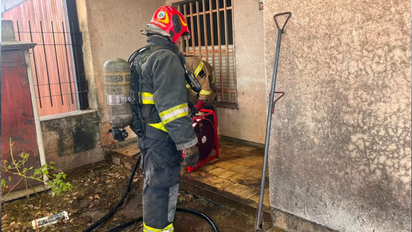 Rescataron a un hombre de 81 años tras un incendio en Córdoba