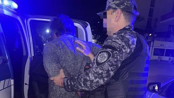 Detuvieron a un hombre acusado de hostigar a su expareja en la vía pública