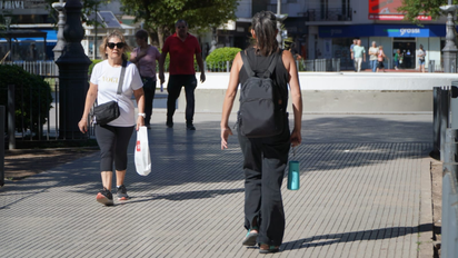 Calor sofocante y alerta amarilla por tormentas hacia el final del día