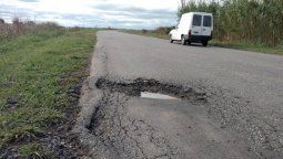 El mal estado de la ruta 158:  “Hubo promesas de Vialidad