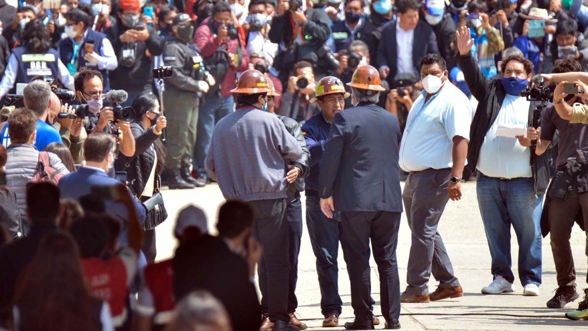 Morales regresó a su país tras pasar un año exiliado.