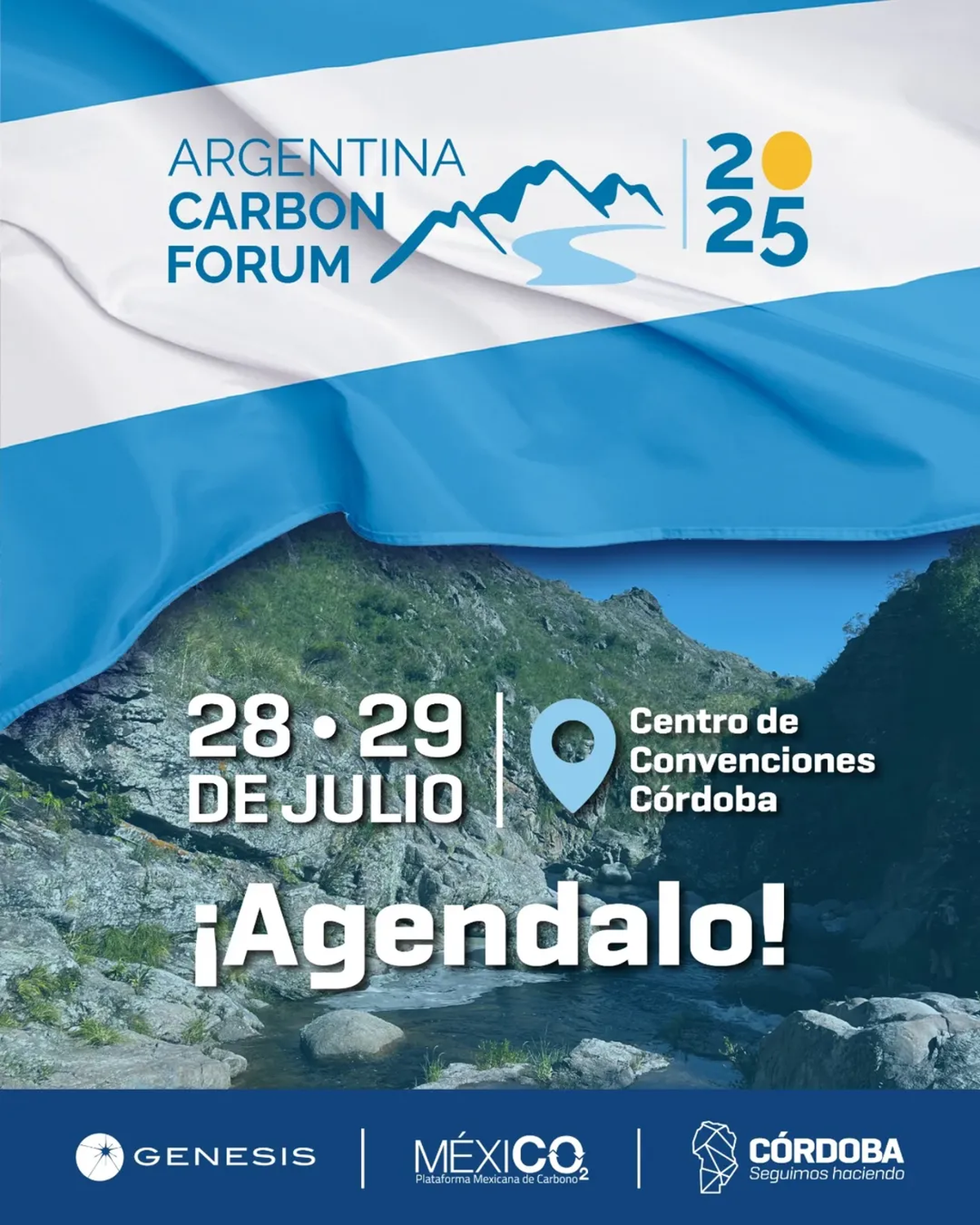 💪🏽CÓRDOBA SERÁ SEDE DEL ARGENTINA CARBON FORUM 📅 ¿Cuándo 28 y 29 de julio ➡️¡Agendá la fecha.webp