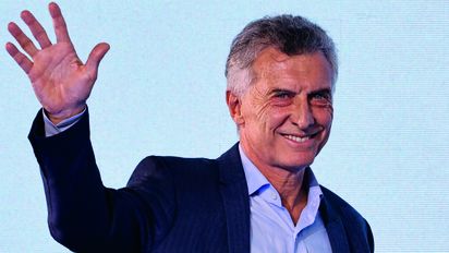 Macri asumió la presidencia del PRO: 