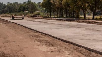 Huidobro: comenzó la pavimentación de los primeros tramos de la ruta hacia La Pampa