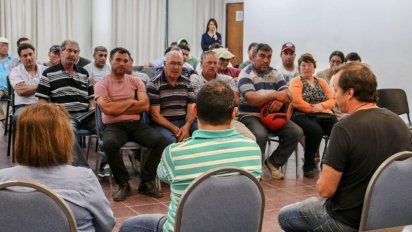 La Provincia se reunió con areneros de Río Cuarto en el marco de controles