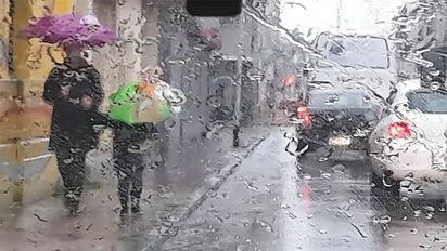 Alertan por tormentas fuertes en el centro del país