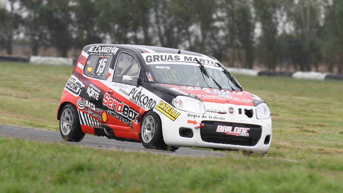 El piloto cordobés Agustín Martín, último ganador de la Clase 2 del Turismo Pista, estará en Concordia revalidando su triunfo