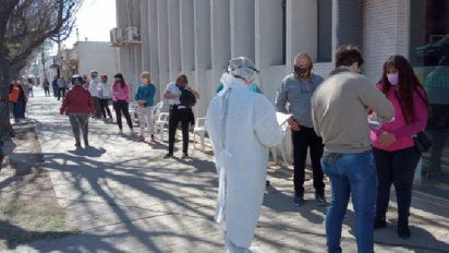 Se realizaron los primeros 313 test rápidos a vecinos de General Deheza
