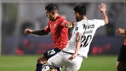 Independiente perdió con Santos