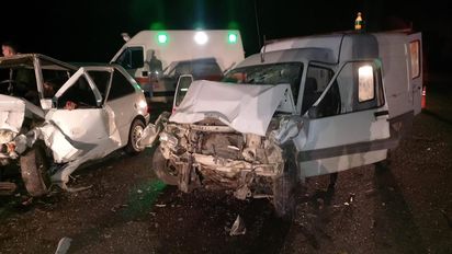 Tres personas resultaron heridas en un choque en Sampacho