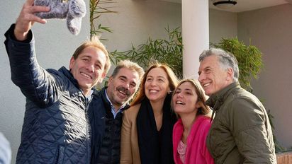 Macri y dirigentes del PRO, de recorrida por La Plata