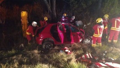 Murió una joven accidentada hace seis días cerca de Malena